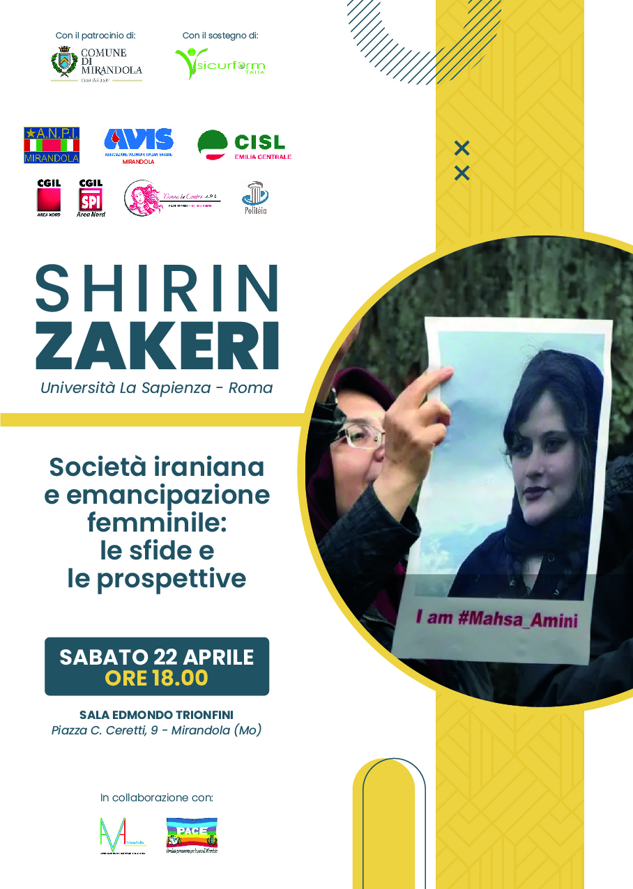 Shirin Zakeri e l’Emancipazione femminile in Iran