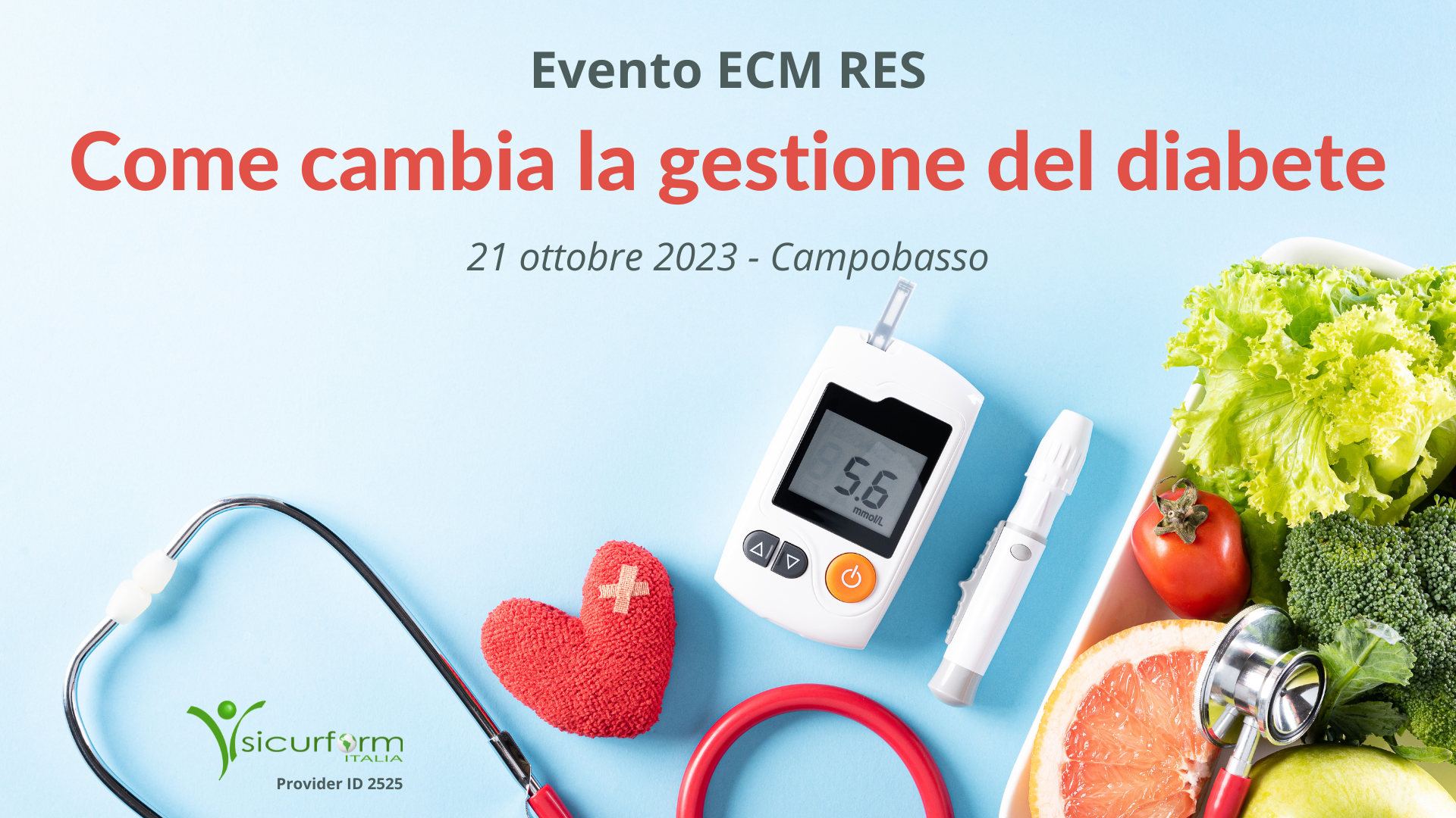 Evento ECM: “Come cambia la gestione del diabete”