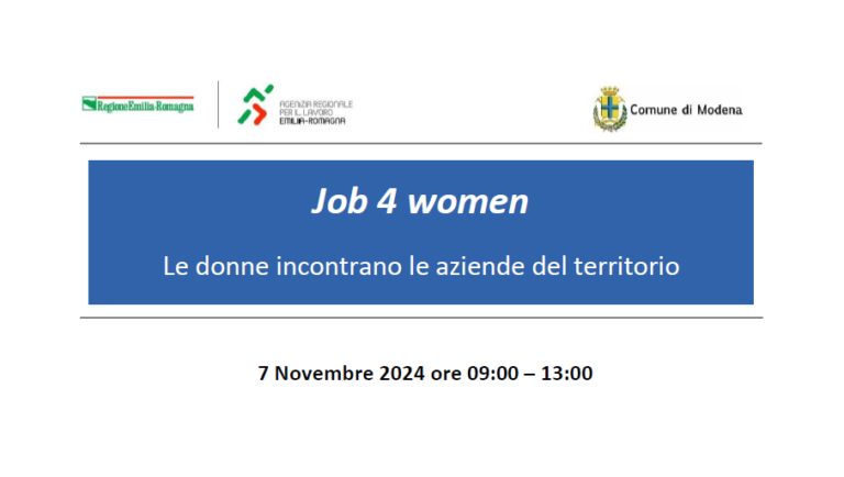 MODENA, JOB 4 WOMEN: SICURFORM ITALIA CERCA PERSONALE