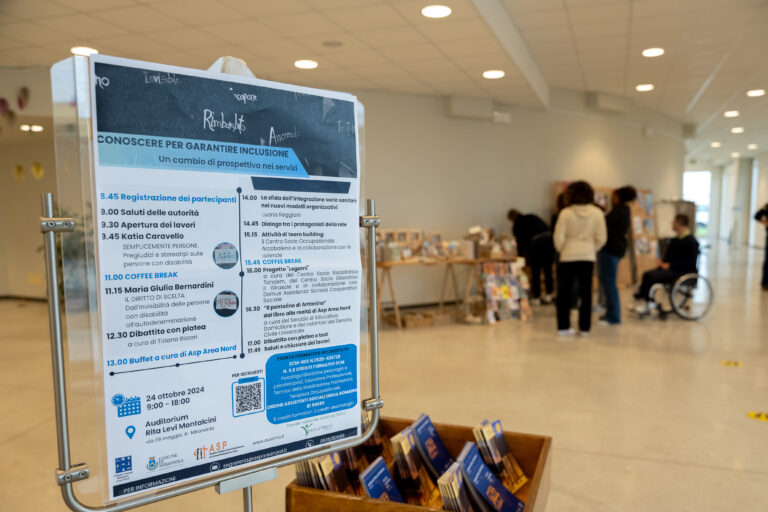MIRANDOLA, SICURFORM ITALIA PARTNER DELL’EVENTO CONOSCERE PER GARANTIRE INCLUSIONE DI A.S.P. AREA NORD