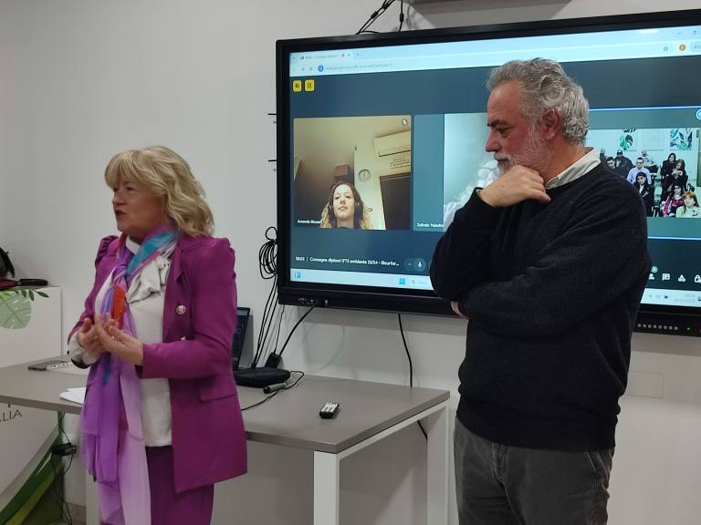 MIRANDOLA, CONSEGNATI I DIPLOMI DEL CORSO IFTS TUTELA E MONITORAGGIO AMBIENTALE 2023-24