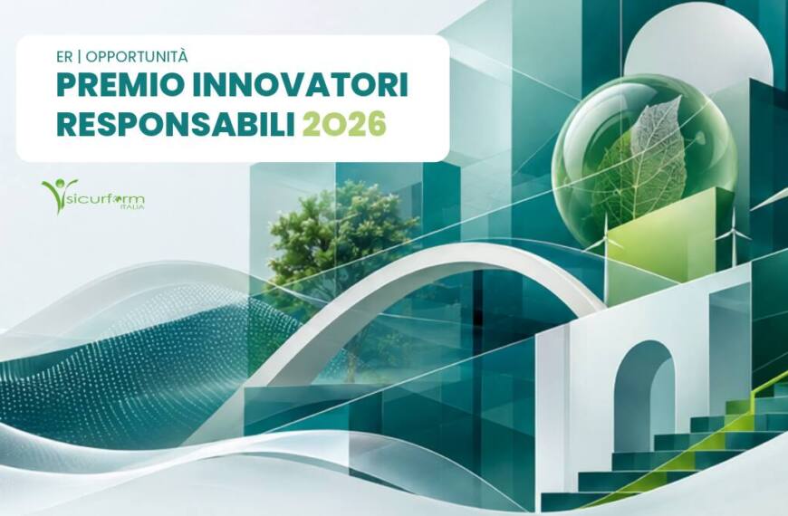 Premio Innovatori Responsabili 2026 - Regione Emilia-Romagna