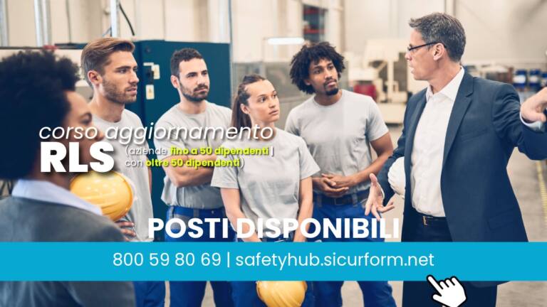 Corso aggiornamento RLS | ottobre 2026